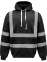 Sweatshirt capuche haute visibilité