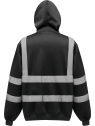 Sweatshirt capuche haute visibilité
