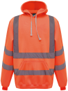 Sweatshirt capuche haute visibilité