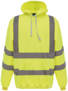 Sweatshirt capuche haute visibilité