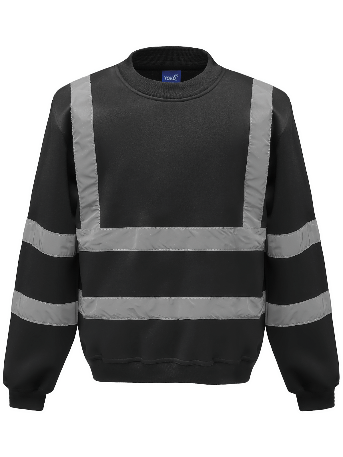 Sweat-shirt haute visibilité col rond