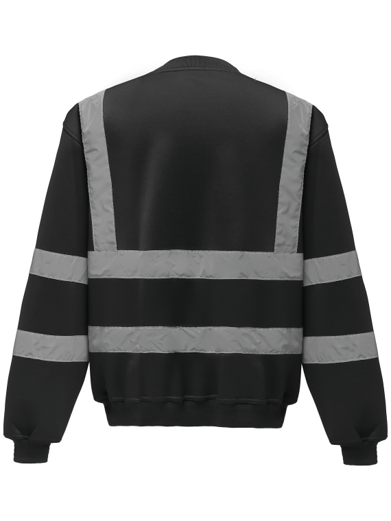 Sweat-shirt haute visibilité col rond