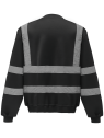 Sweat-shirt haute visibilité col rond