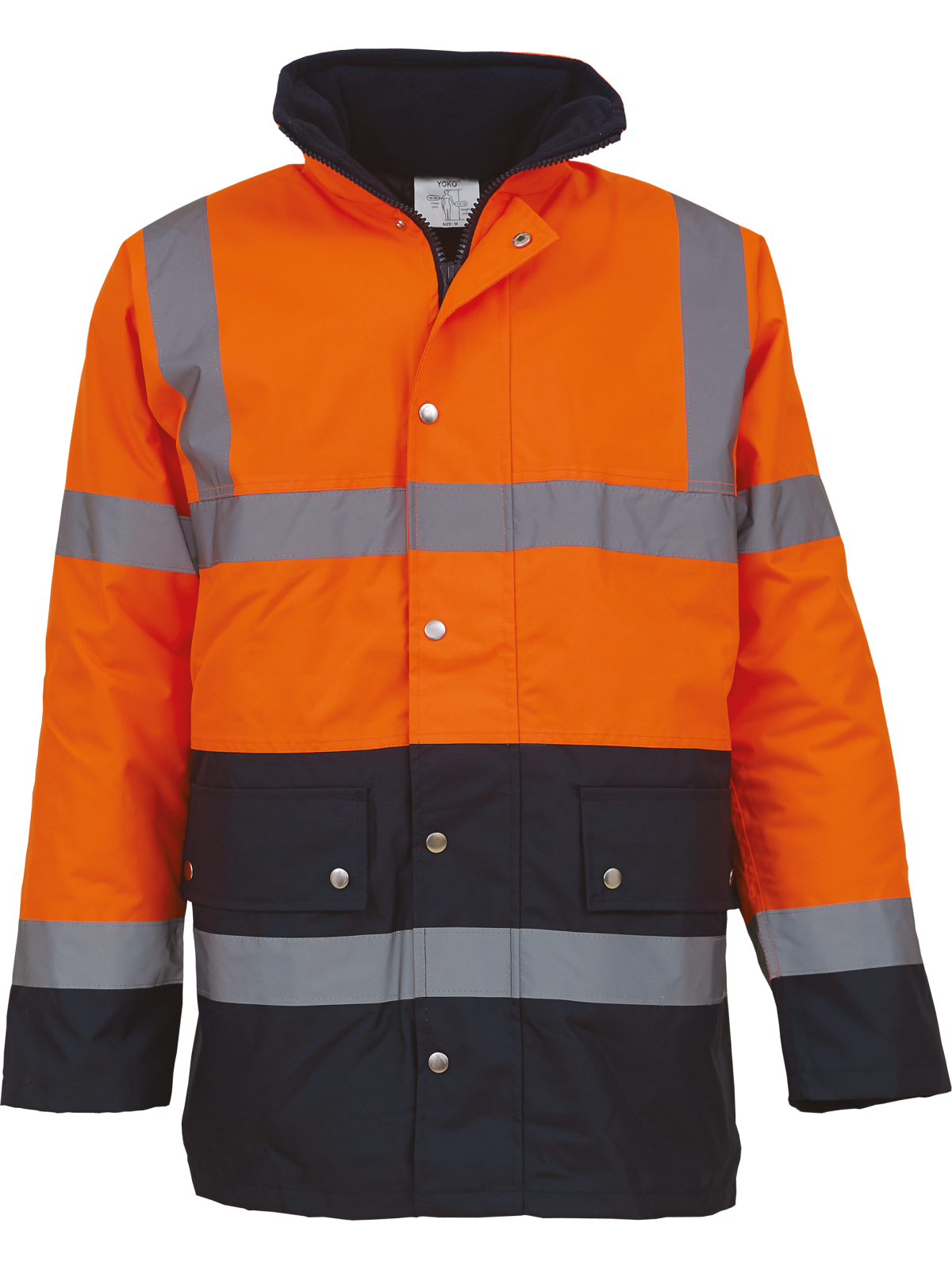 Veste de sécurité bicolore haute visibilité
