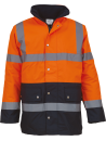 Veste de sécurité bicolore haute visibilité