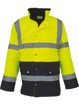 Veste de sécurité bicolore haute visibilité