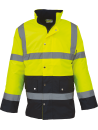 Veste de sécurité bicolore haute visibilité
