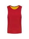 Chasuble réversible multisports unisexe
