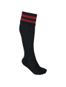 Chaussettes de sport rayées unisexe