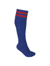 Chaussettes de sport rayées unisexe