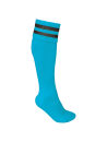Chaussettes de sport rayées unisexe