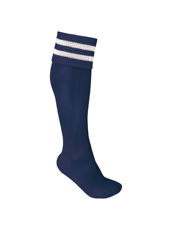 Chaussettes de sport rayées unisexe