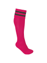 Chaussettes de sport rayées unisexe