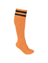 Chaussettes de sport rayées unisexe