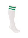Chaussettes de sport rayées unisexe