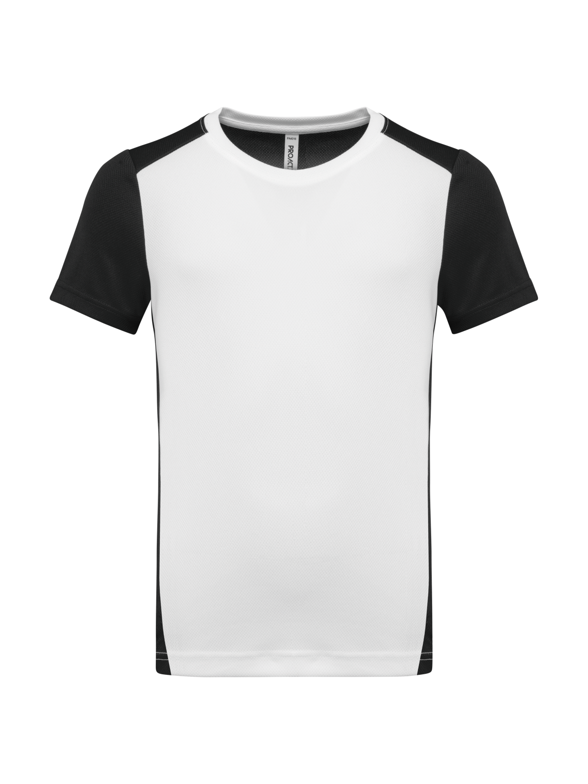 T-shirt de sport écoresponsable bicolore enfant