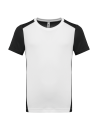 T-shirt de sport écoresponsable bicolore enfant