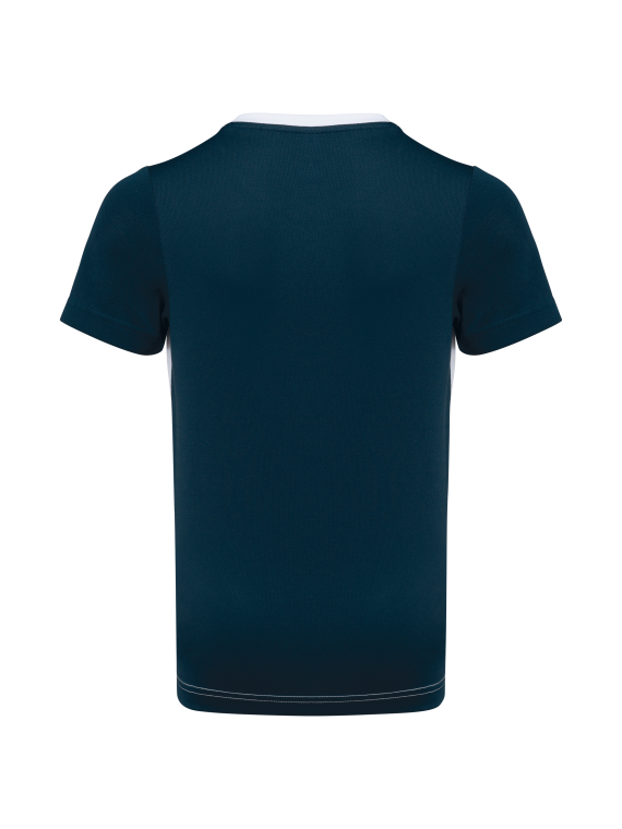 T-shirt de sport écoresponsable bicolore enfant