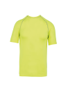 T-shirt technique à manches courtes avec protection anti-UV unisexe