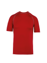 T-shirt technique à manches courtes avec protection anti-UV unisexe