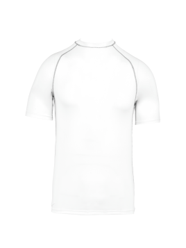 T-shirt technique à manches courtes avec protection anti-UV unisexe