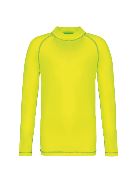 T-shirt technique à manches longues avec protection anti-UV enfant