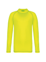 T-shirt technique à manches longues avec protection anti-UV enfant