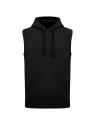 Sweat-shirt à capuche sans manches unisexe