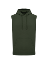 Sweat-shirt à capuche sans manches unisexe