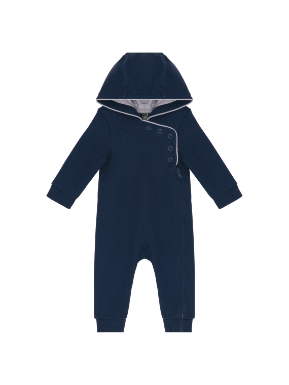 Grenouillère bébé avec capuche