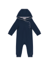 Grenouillère bébé avec capuche