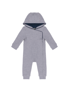 Grenouillère bébé avec capuche