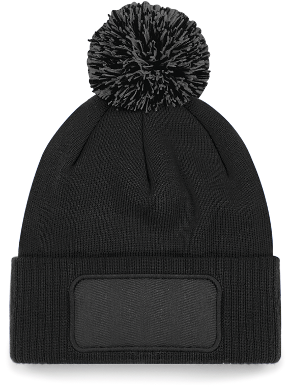 Bonnet à pompon patch Snowstar®