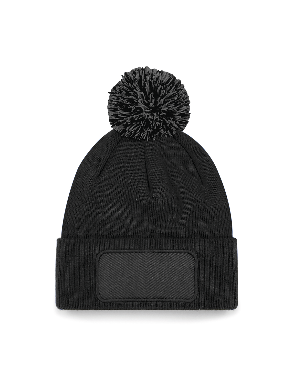 Bonnet à pompon patch Snowstar®