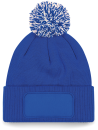 Bonnet à pompon patch Snowstar®