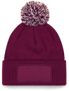Bonnet à pompon patch Snowstar®