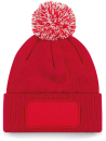 Bonnet à pompon patch Snowstar®