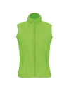 Bodywarmer micropolaire femme