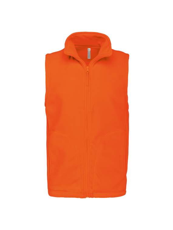 Bodywarmer micropolaire homme