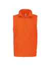 Bodywarmer micropolaire homme