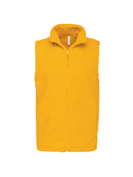 Bodywarmer micropolaire homme