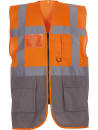 Gilet multifonction haute visibilité