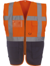 Gilet multifonction haute visibilité