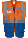 Gilet multifonction haute visibilité