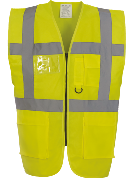 Gilet multifonction haute visibilité