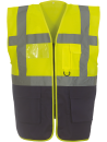 Gilet multifonction haute visibilité