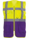 Gilet multifonction haute visibilité