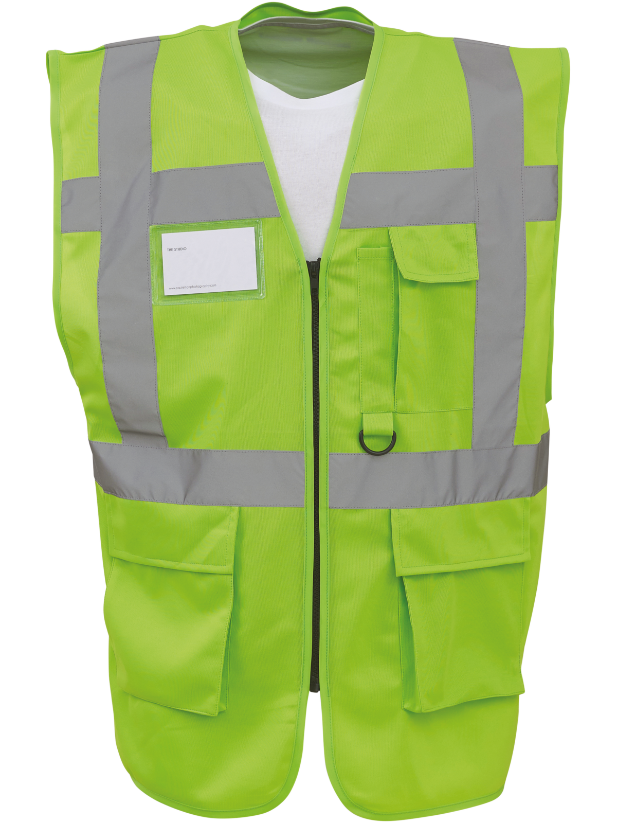 Gilet multifonction haute visibilité