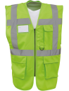 Gilet multifonction haute visibilité
