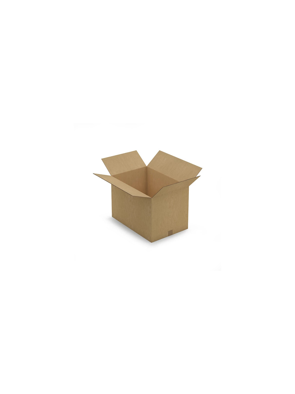 Caisse carton brune double cannelure 60 x 40 x 40 cm